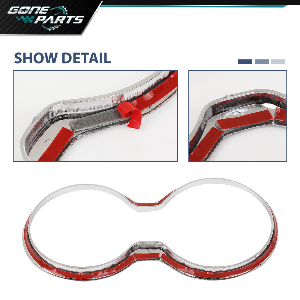 Center Console Cup Holder Bezel Trim Fit For 11-21 Jeep Grand Cherokee
