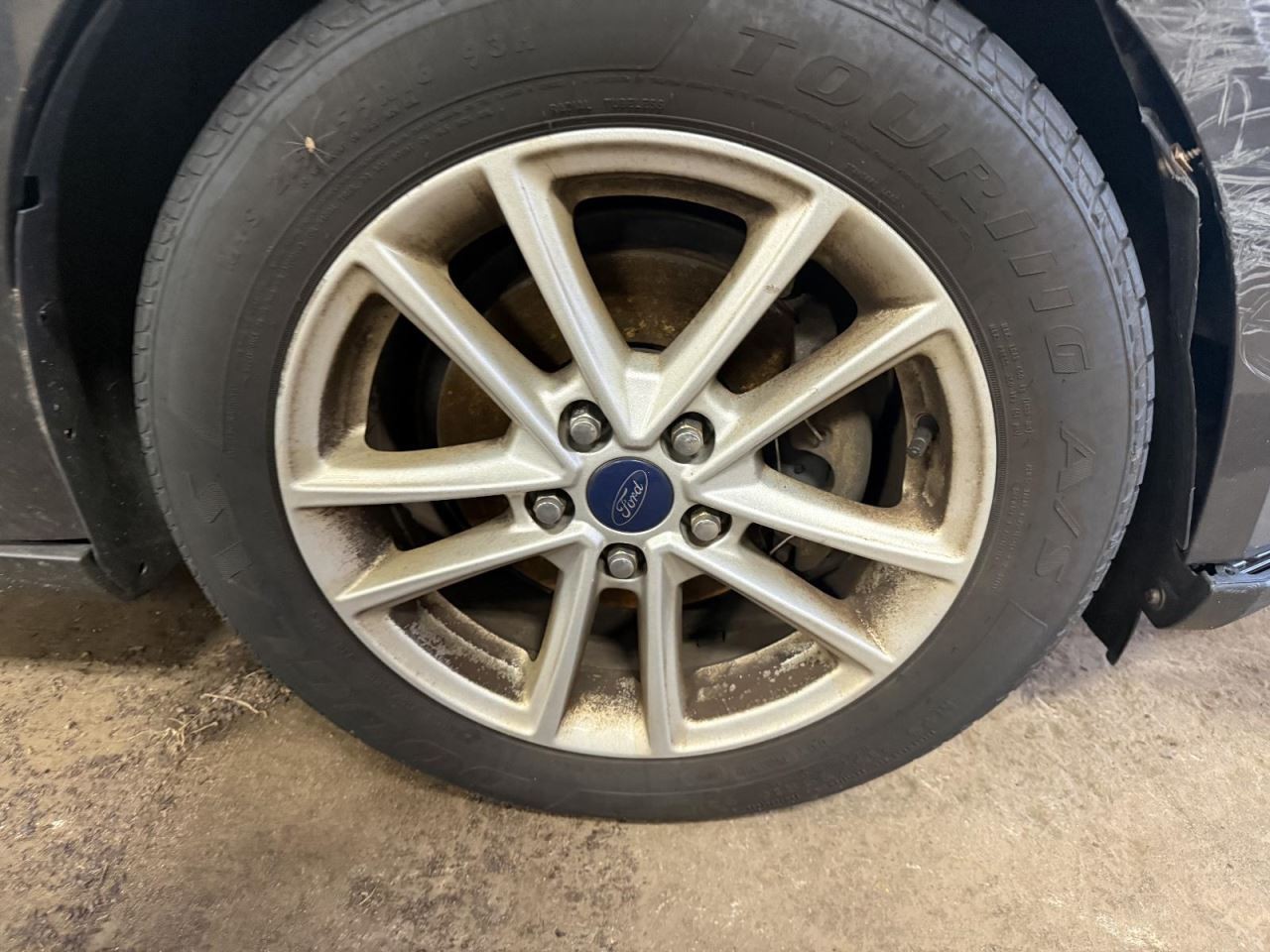 Wheel 16×7 Alloy 10 Spoke Painted Silver Fits 15-18 FOCUS 361583
