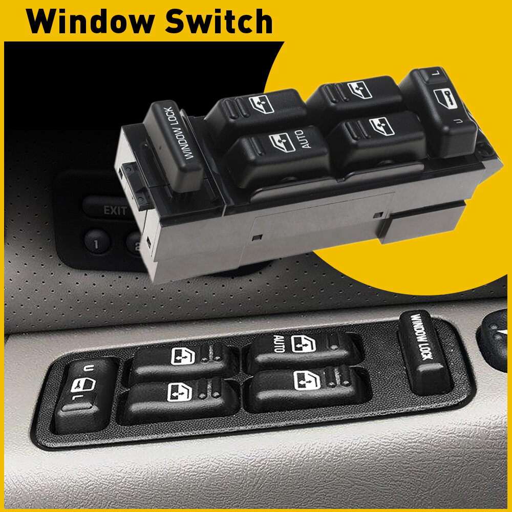 For 2000-2002 Chevy GMC Left Driver Master Side Power Window Door Switch Control