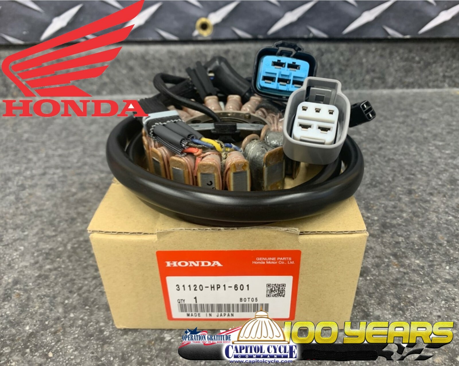 31120-HP1-601 Brand New OEM Honda 06-14 TRX450ER TRX450R STATOR GENERATOR
