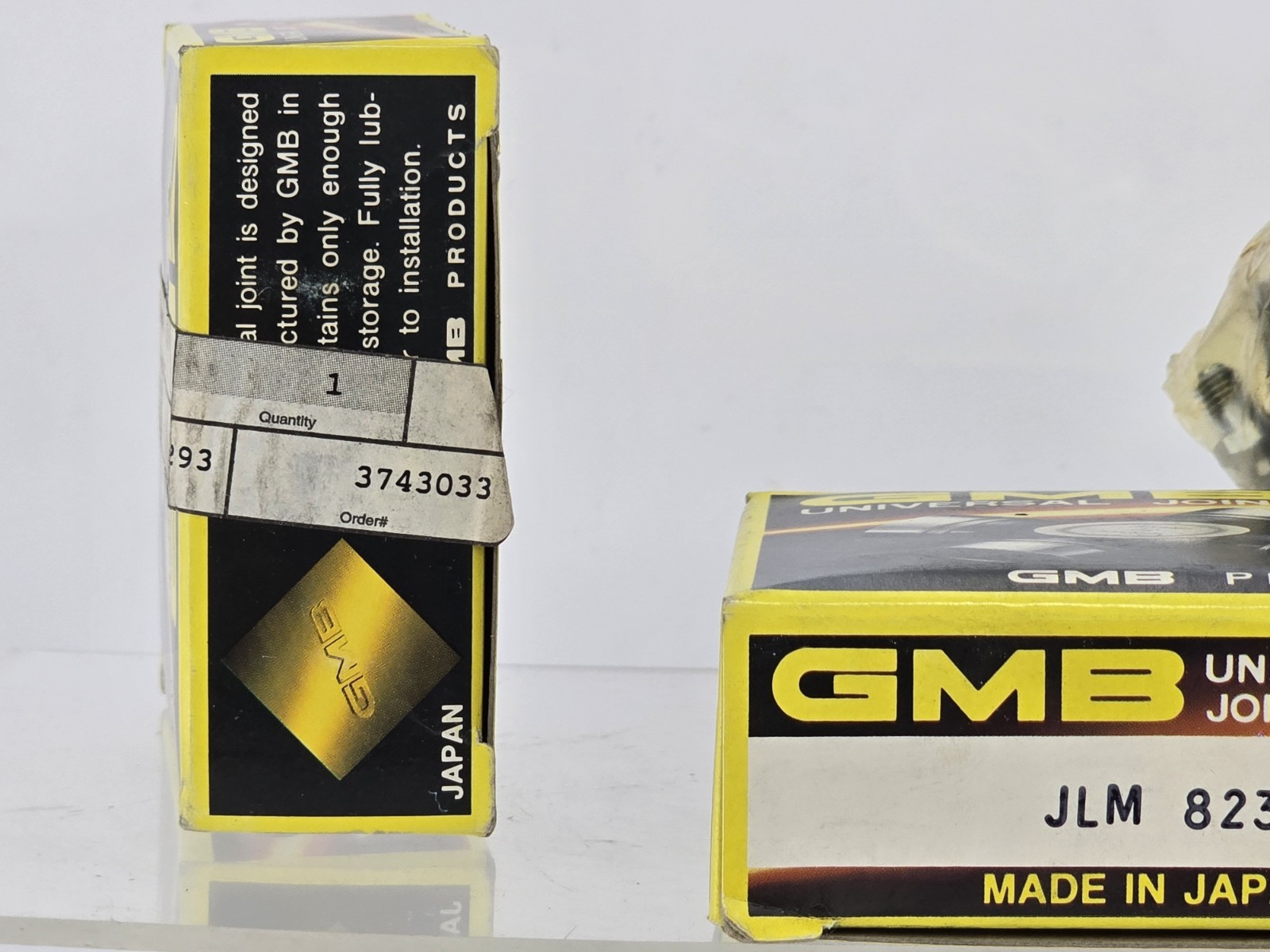 2 Lot Universal Joint Solid Cross U-Joint 82mm x 82mm GMB JLM823 (Made in Japan)
