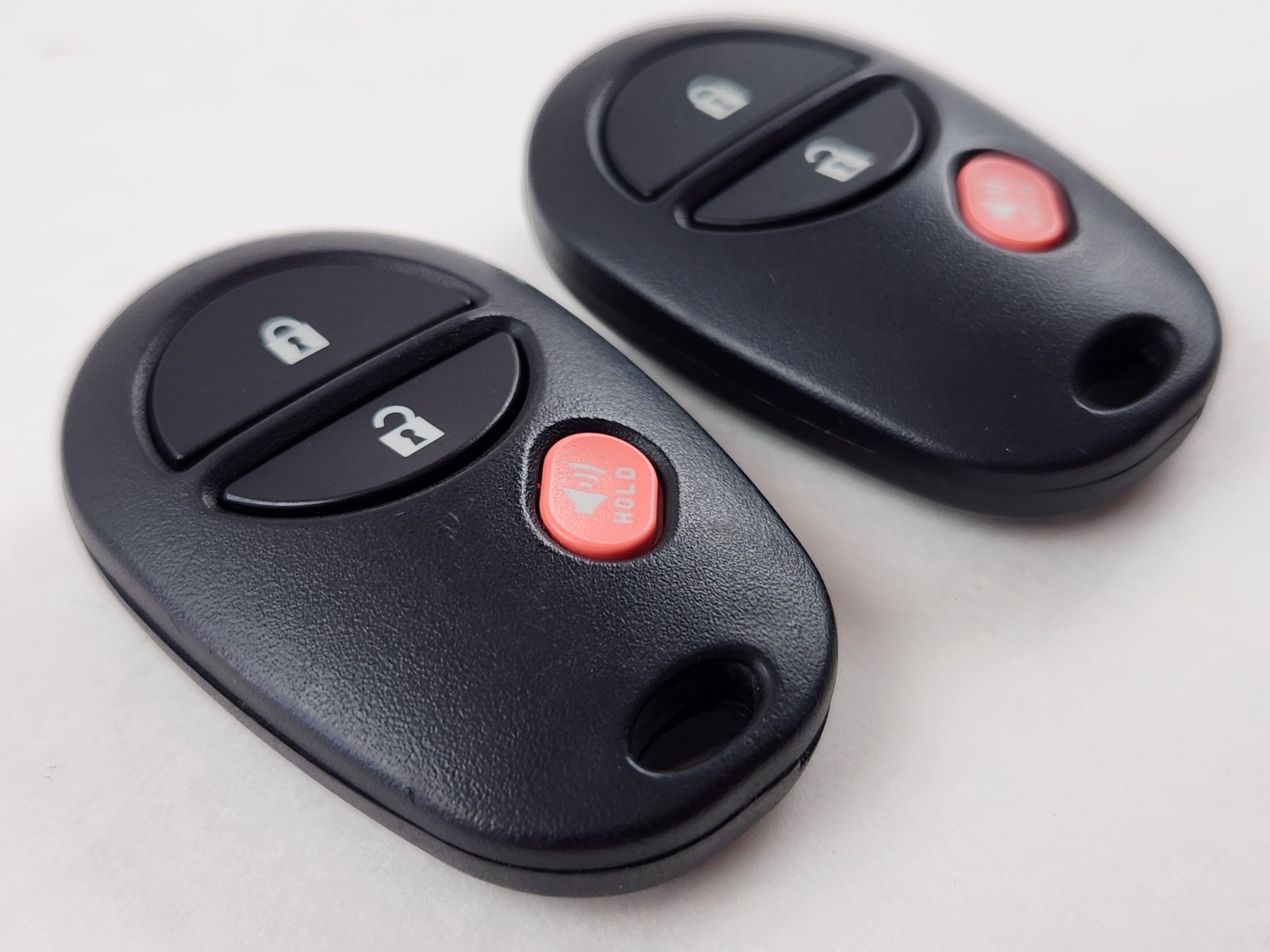 ORIGINAL LOT OF 2 TOYOTA 04-20 OEM KEY LESS REMOTE CONTROL FOB ALARM CAR USA