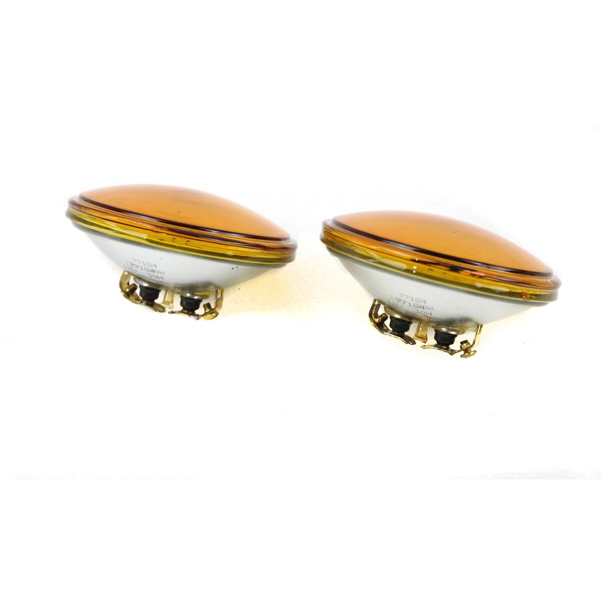 Wyatt Gatling Amber 12V 30W 4 1/2 in. Sealed Beam Spotlight Set 77184
