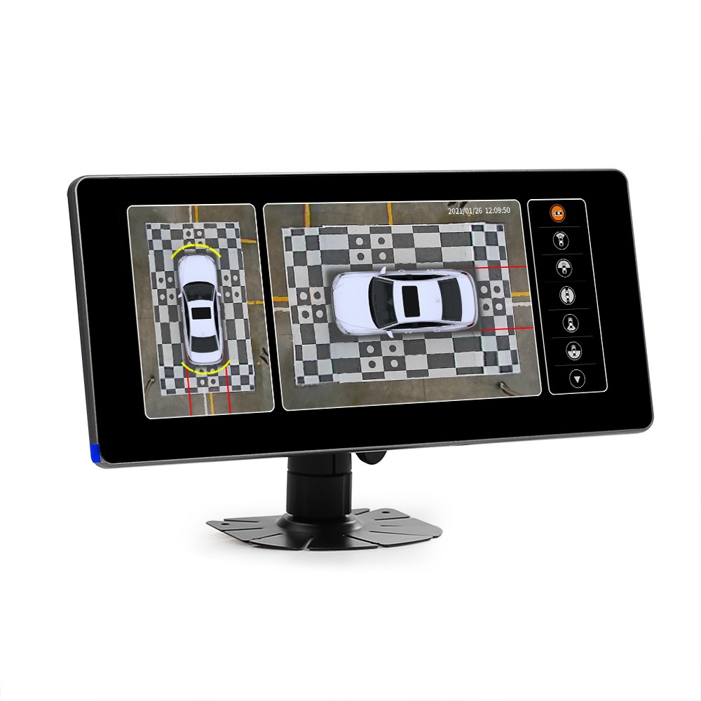10.25inch LCD Touch Screens Car Dashcam Monitors AHD/CVBS/TVI Auto Brightness