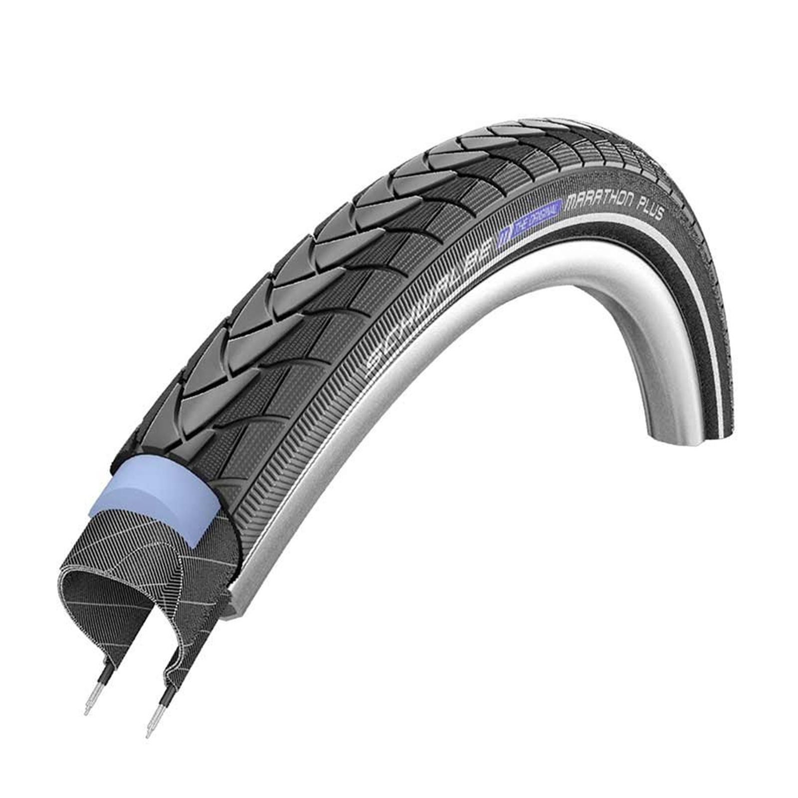 Schwalbe Marathon Plus Tire 700x25C 67TPI – Black 11100766.01