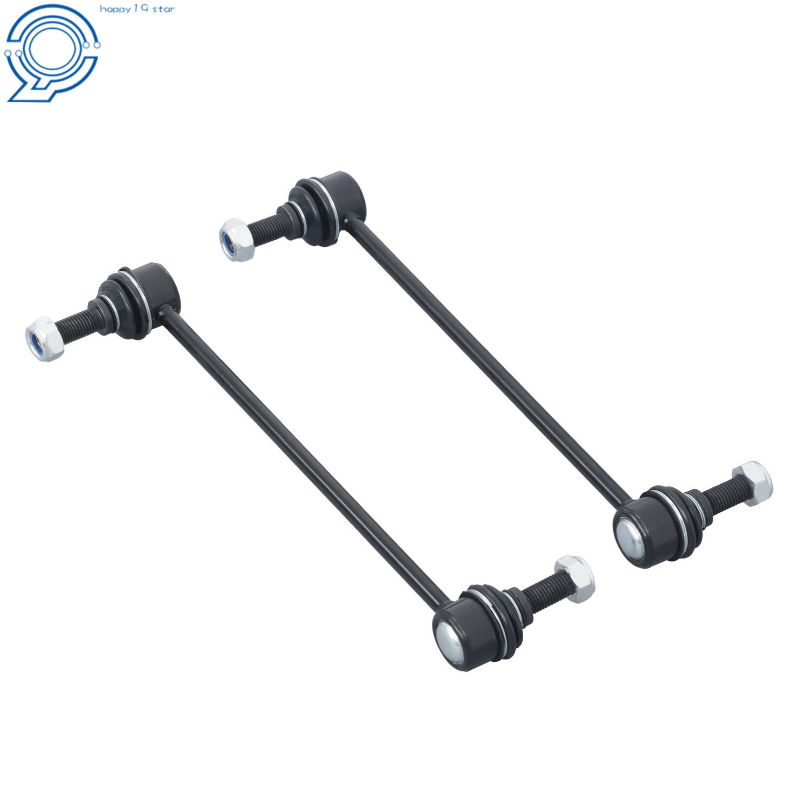 Both (2) Front Stabilizer Sway Bar End Links for 2005-2014 Ford Mustang