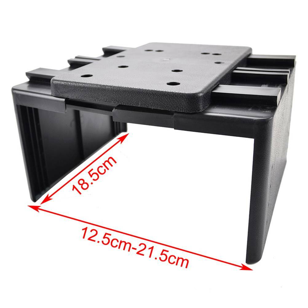 Universal Car Armrest Sliding Duel Center Content Storage Box Arm Rest Part USA