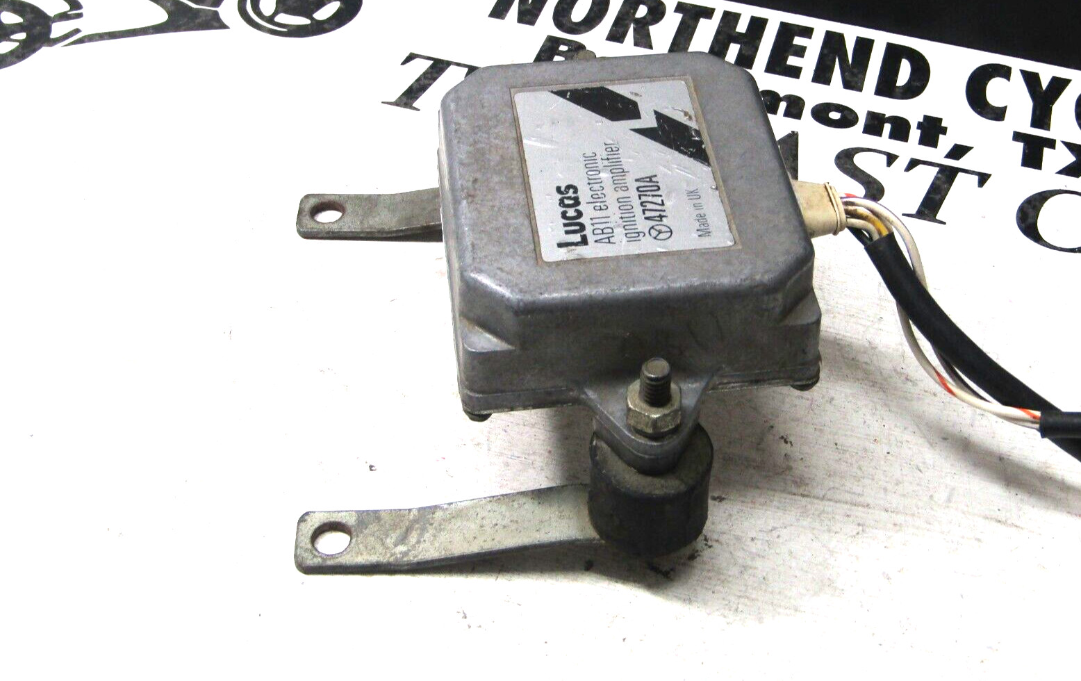 79 Triumph Lucas Electronic Ignition Amplifier Unit CDI Box 47270A AB11 #953