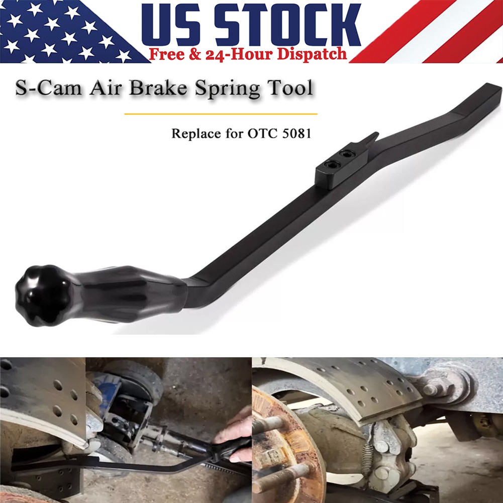 5081 S-Cam Air Brake Spring Tool for Semi-Truck Heavy Duty Tractors Trailers