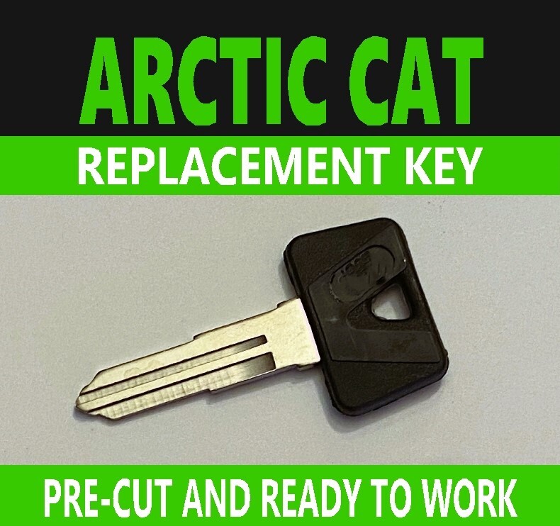 Arctic Cat ATV Replacement Key Cut to Code F59610-F69097