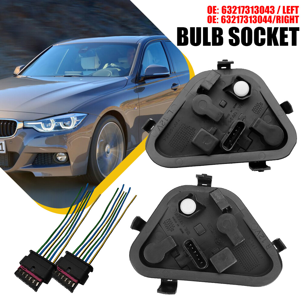 For BMW 320i 328i 12-15 Rear Bulb Socket Tail Light LH& RH 63217313043+44 EOA