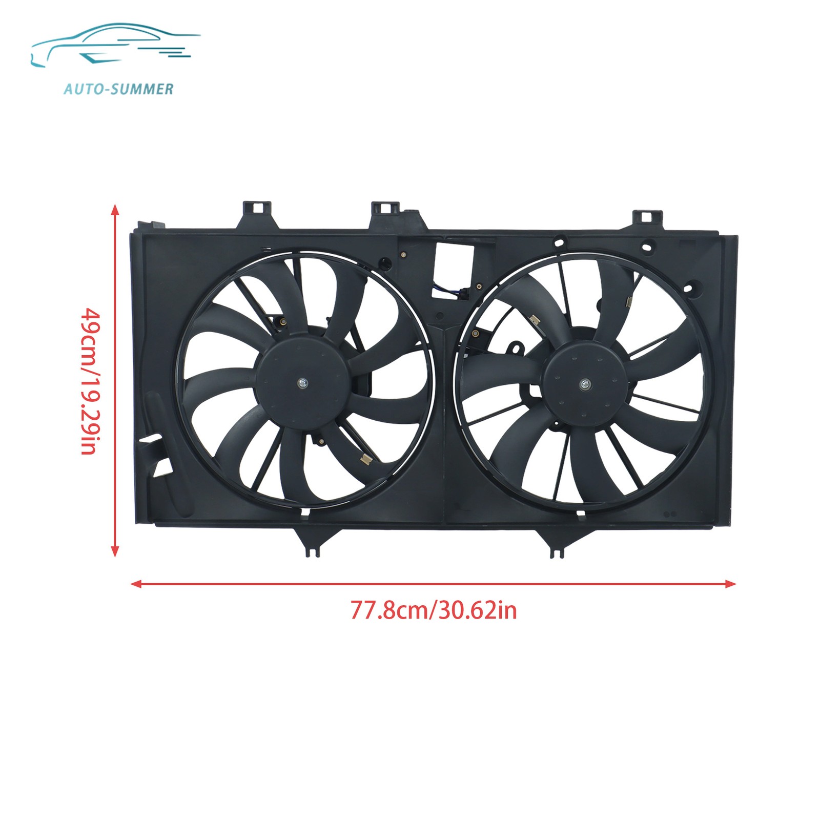 New Radiator Cooling Fan For 2012-2017 Toyota Camry Hybrid Models 163610V320