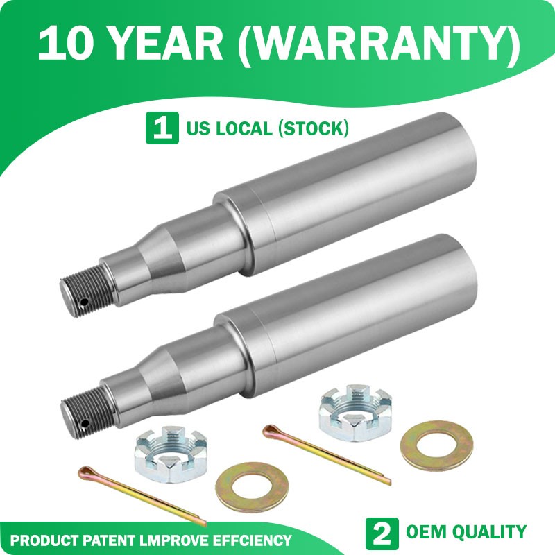 Pair #42 Round Spindle 5200 6000 7000 Pound Trailer Axle Hub Axel build your own