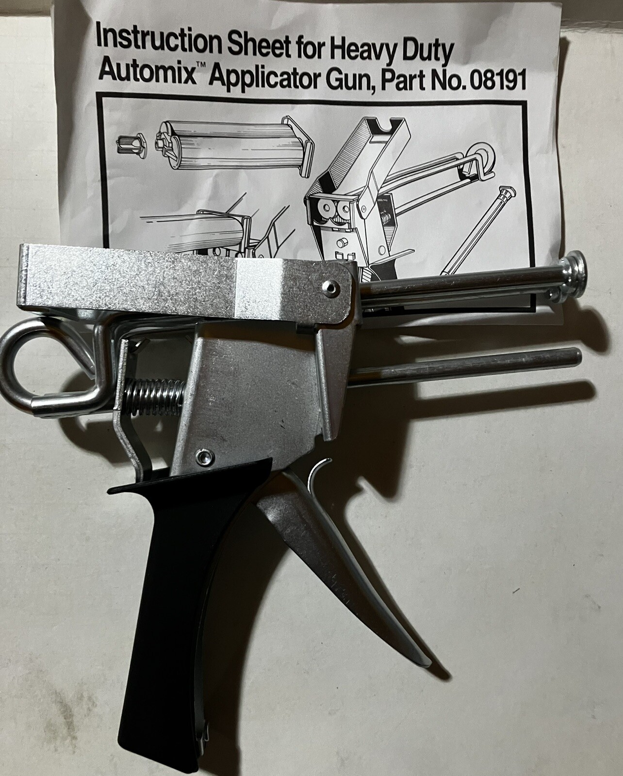 3M 08191 Heavy Duty Automix Applicator Gun for 3M FAST CURE EPOXY & ADHESIVE
