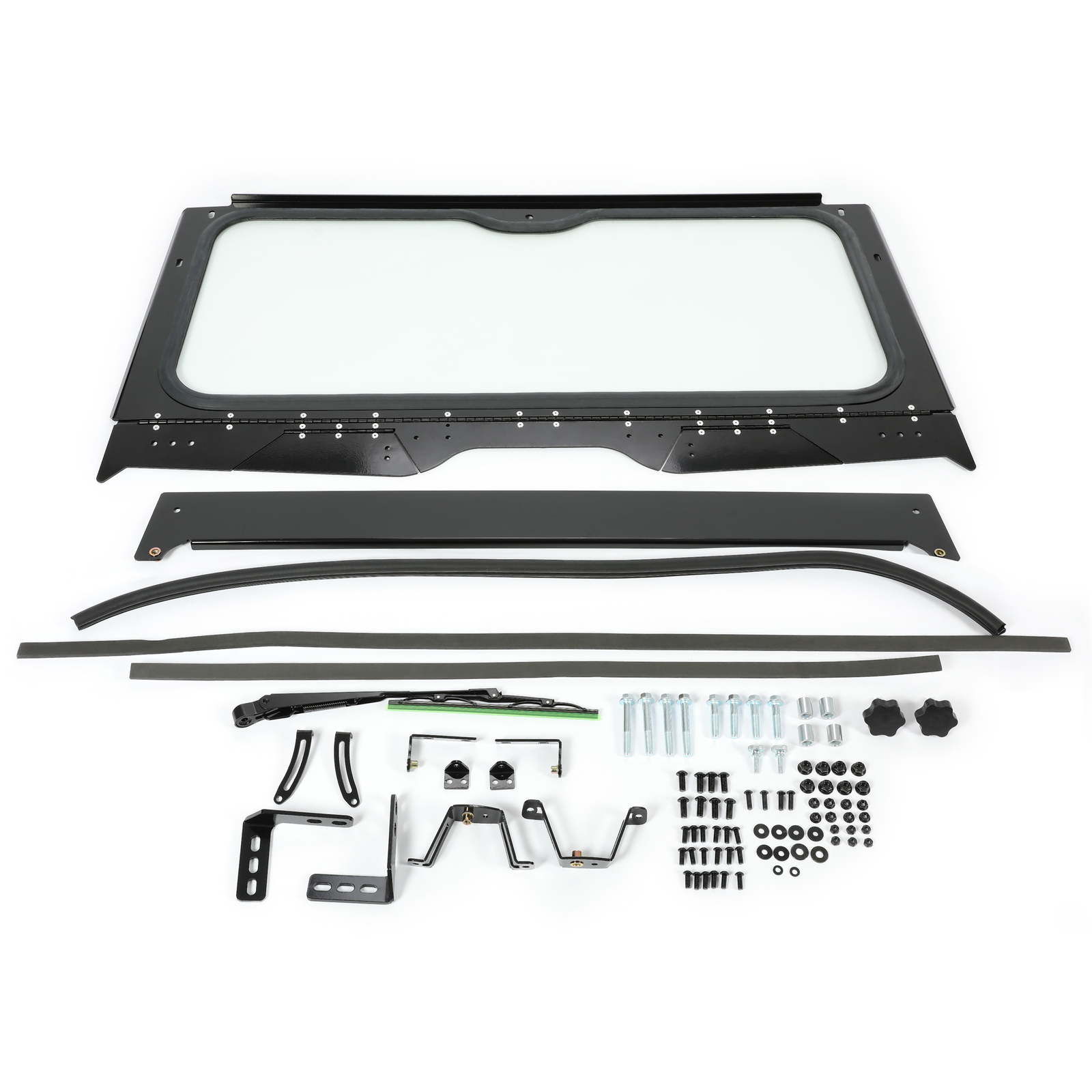 Front Glass Windshield & Aluminum Frame Fit 2019 + Honda Talon 1000R 1000X
