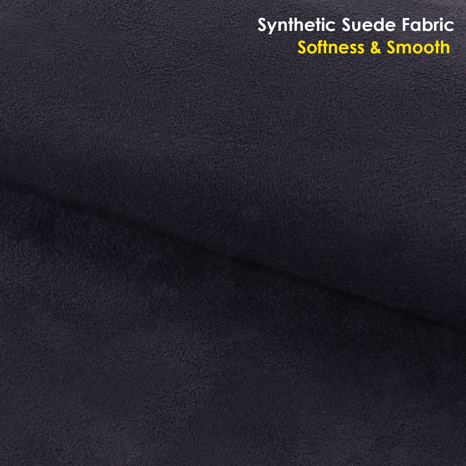 Suede Headliner Fabric Black Foam Backed Replace Material For Honda Civic Fit