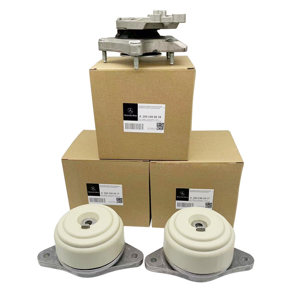 NEW 3PCS OEM Engine Motor&Transmission Mount set for C250 C300 GLK350 C350 E350