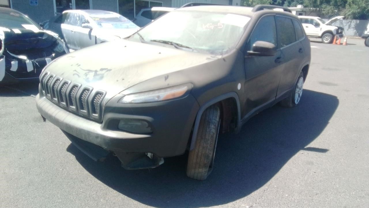 Used Right Door Mirror fits: 2014 Jeep Cherokee Power manual folding moulded in
