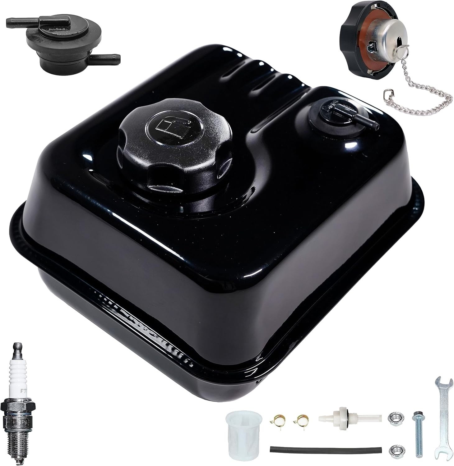 Gas Fuel Tank With Roll Over Valve For Predator 212cc 6.5HP Hemi Engine 60363
