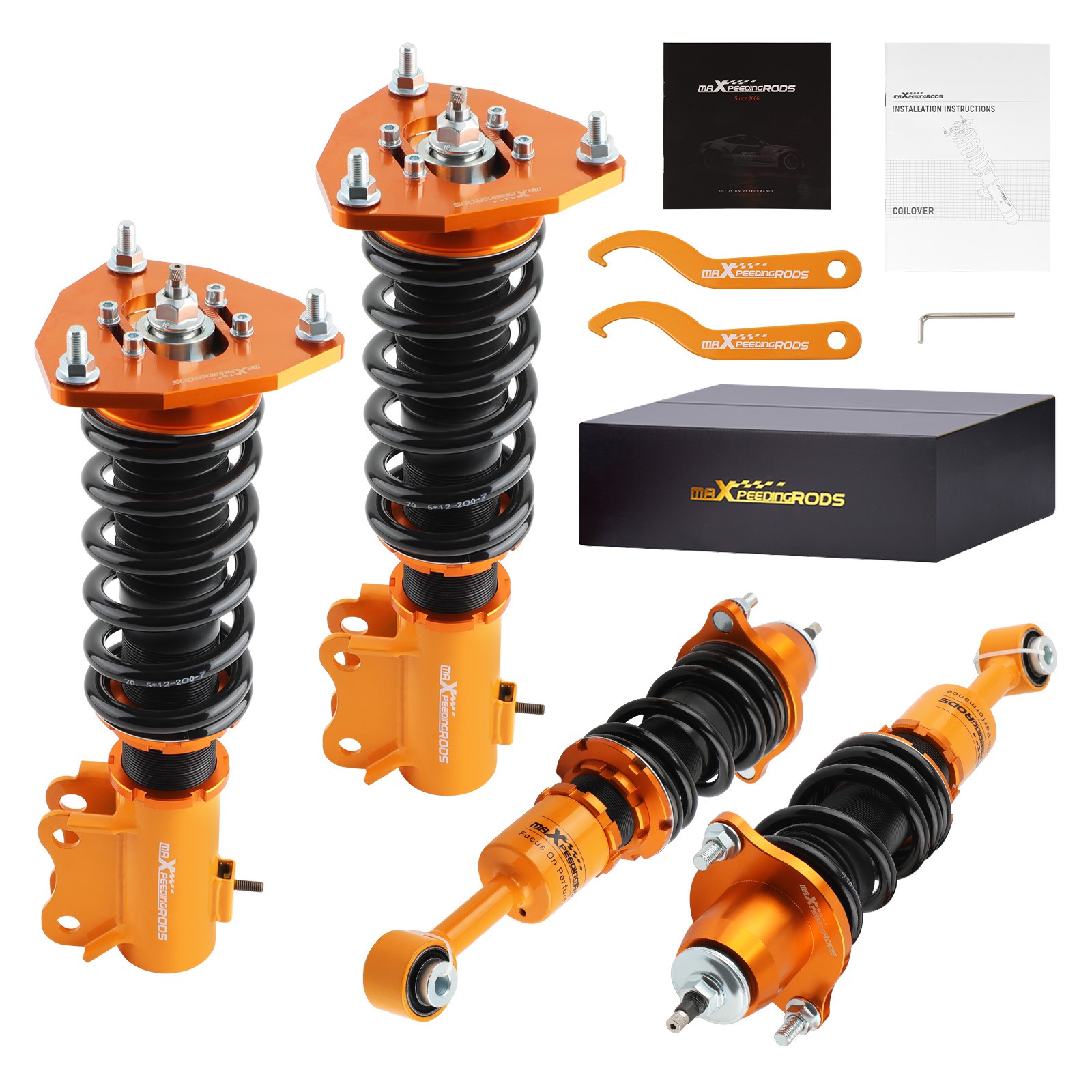 24 Click Damper Adjustable Coilovers for Mitsubishi Lancer (CS6A /CS7A) 02-06