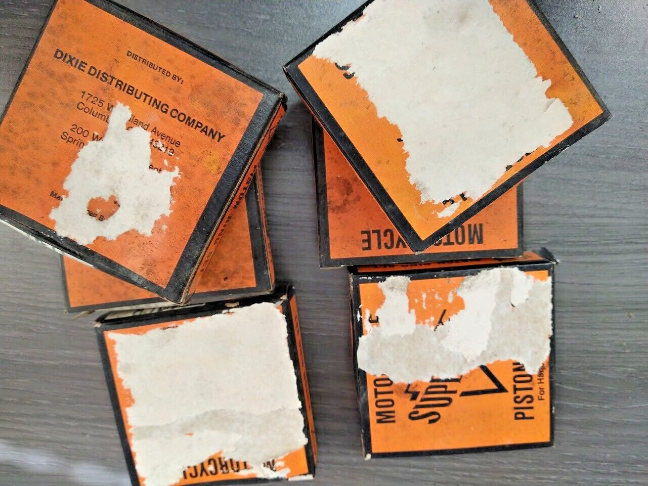 NOS Harley-Davidson Piston Ring Set 551CR .030 Superior Dixie 72 Sportster 1000