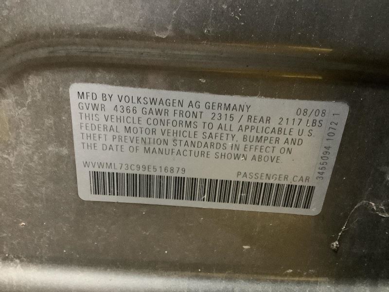Passenger Rear Window Regulator Electric Fits 09-17 CC 318908