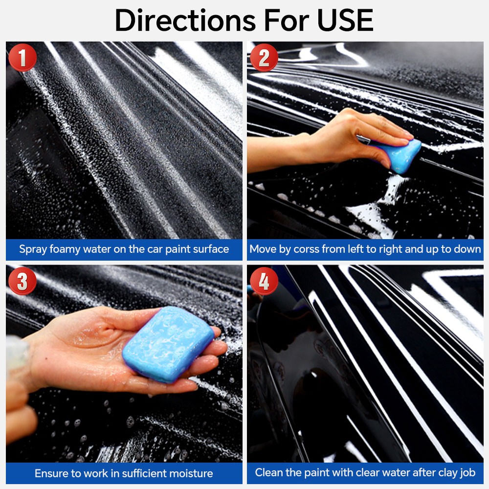 Clay Bar Detailing Auto Car Clean Wash Cleaner Sludge Mud Remove Magic