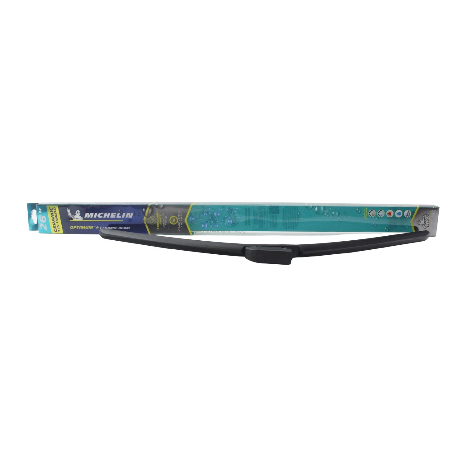 Michelin Optimum+ Ceramic Beam 26″/24″ Wiper Blade Set 2-Pc For Dodge 07-09