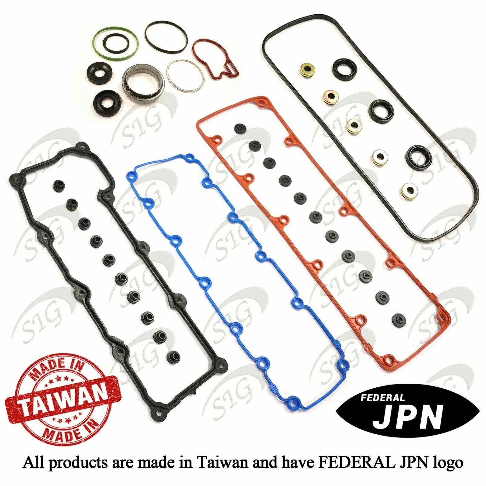 Engine Valve Cover Gasket Set for Dodge Neon 2003-2005 2.4L L4 2429cc 148cid