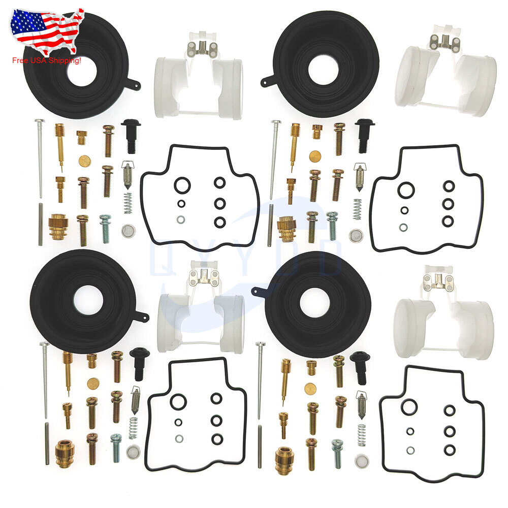 For KAWASAKI Ninja ZX750 ZX7R ZX750P 1996-03 Carburetor Repair Kit Rebuild Set
