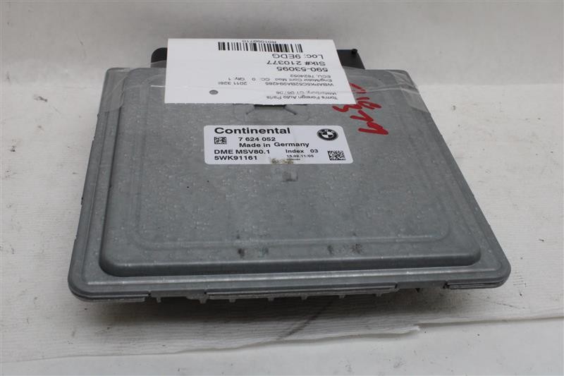 Used Engine Control Module (ECM) fits: 2011 Bmw 328I Electronic Control Module M