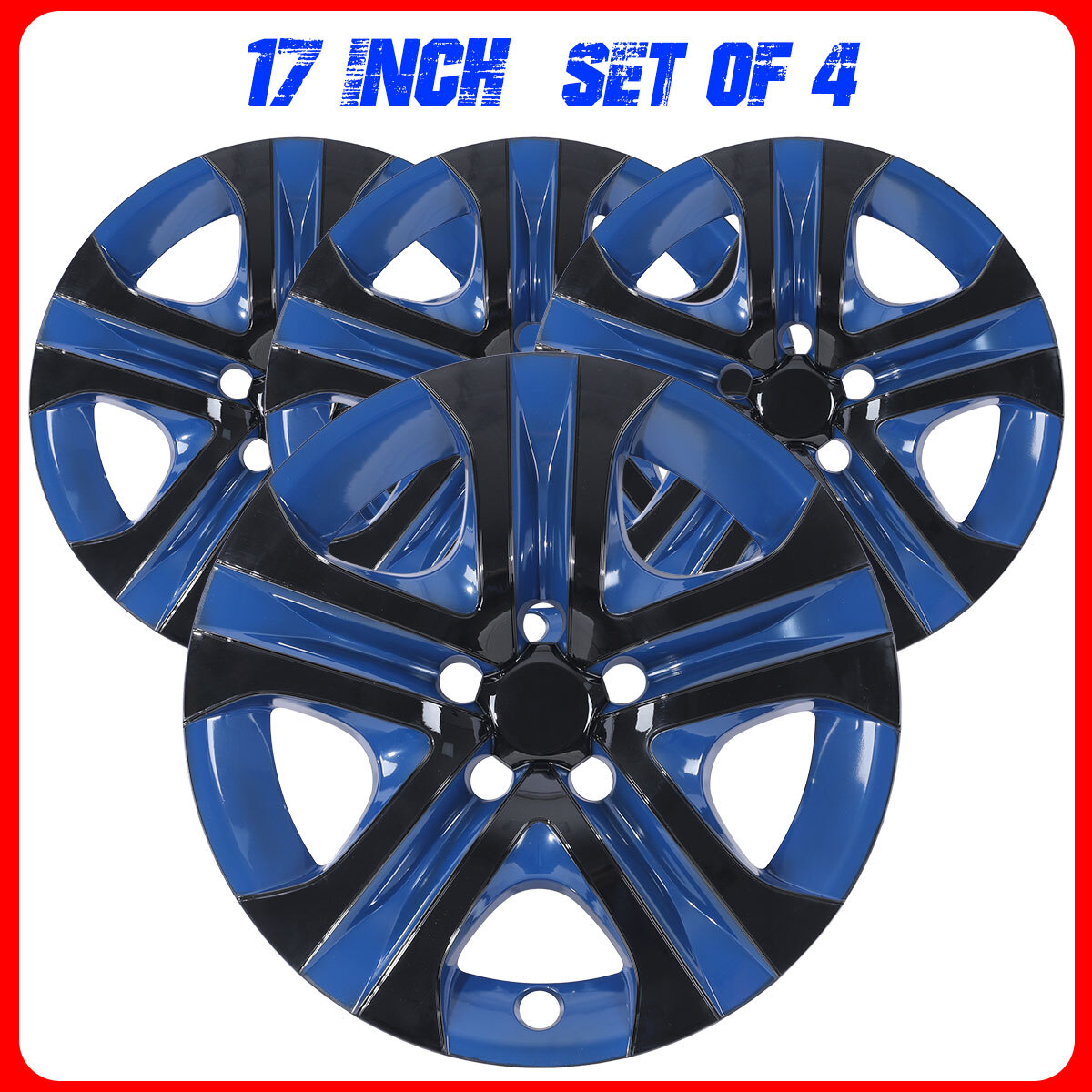 17 inch Set of 4 Wheel Covers Snap On Hub Caps Fit 17″ 2013-2018 Toyota RAV4