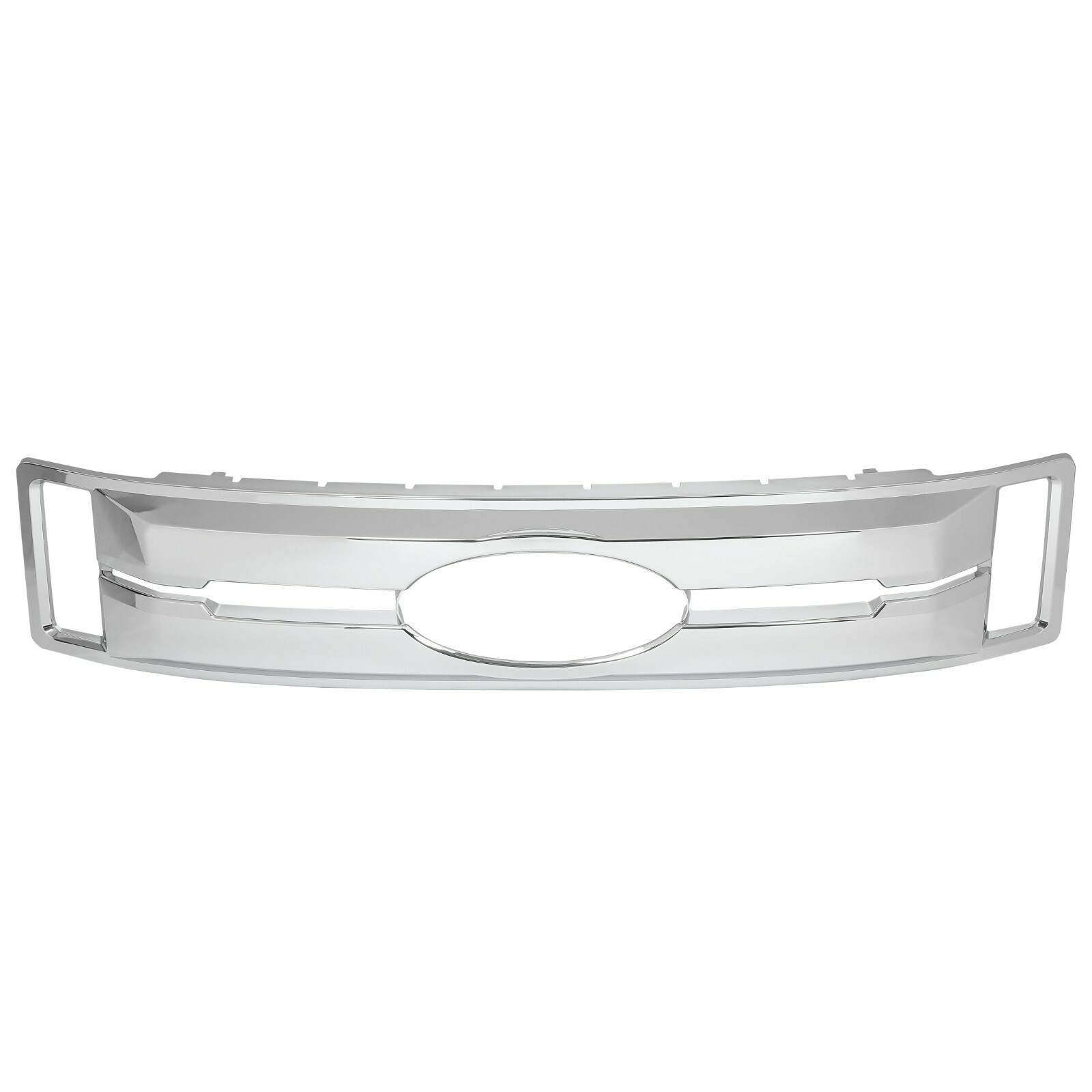 For Ford F250 F350 F450 F550 XL 2017-2019 Chrome Grille Overlay Grill Covers