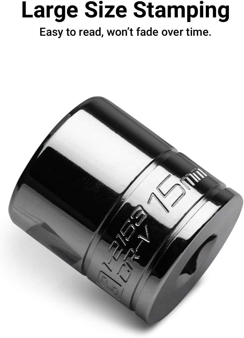 Durable 6 mm Shallow Socket with 3/8 Inch Drive – Corrosion Resistant Finish
