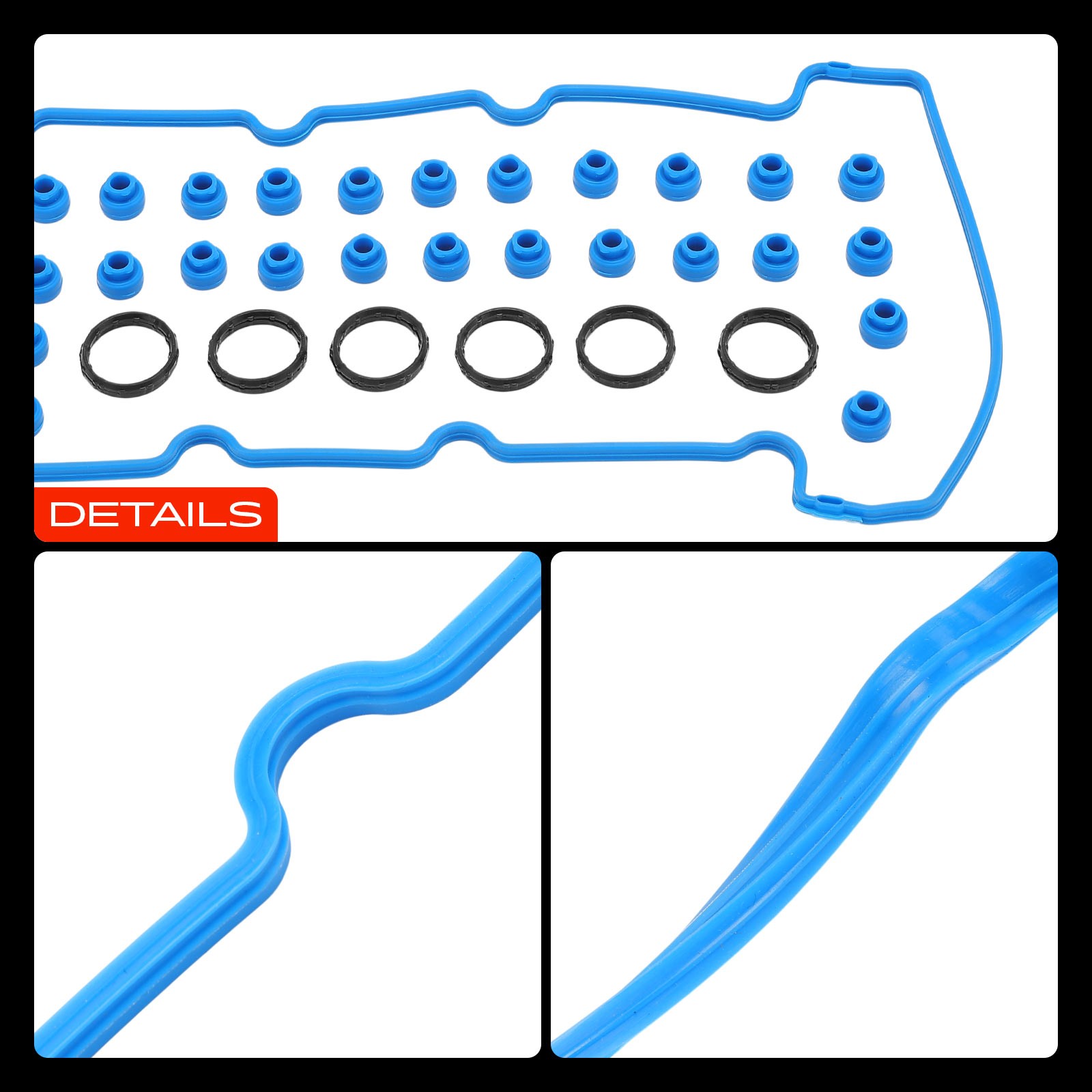 Engine Valve Cover Gasket Set for Ford Escape Mazda Tribute Mercury Mariner 3.0L
