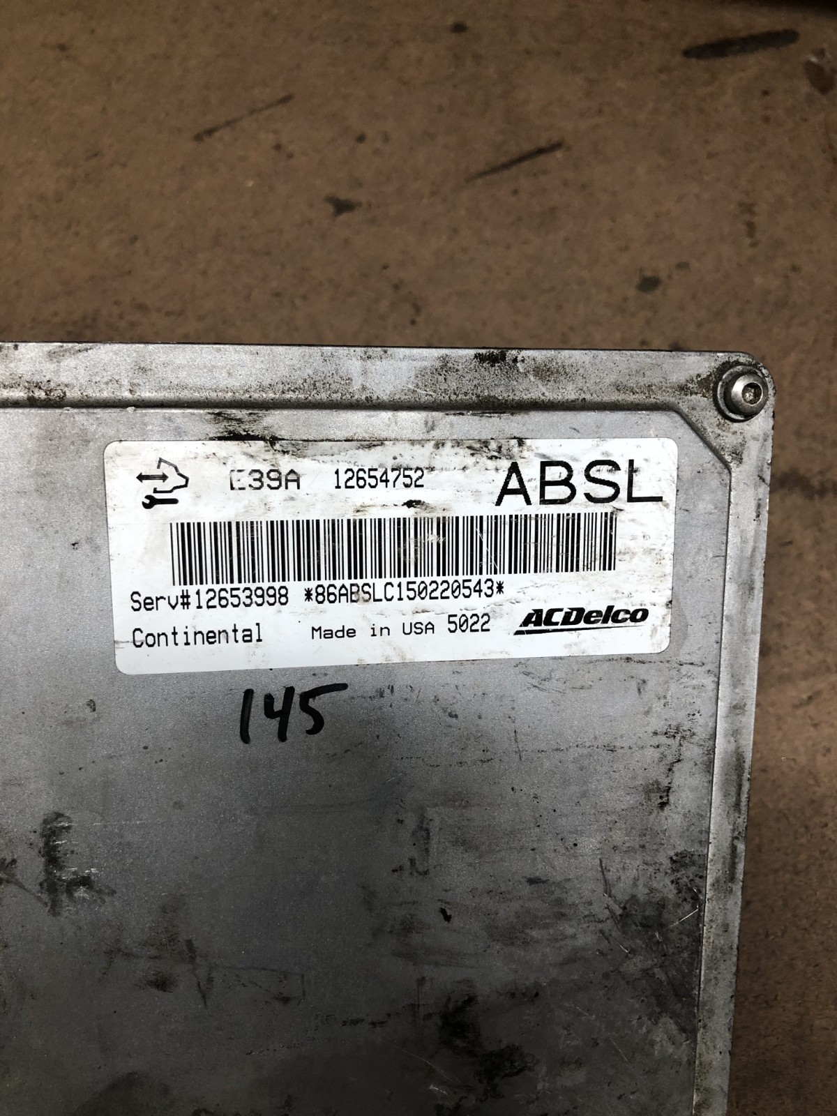 13-15 Chevy Camaro 3.6L ECM Engine Computer Control Module ECU 12654752 E39A
