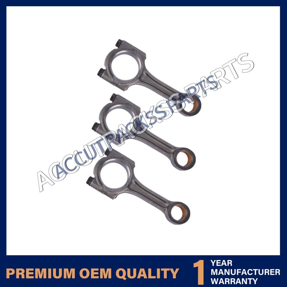 Overhaul Rebuild Kit 3PCS Connecting Rod+Crankshaft for Kubota D902 Engine