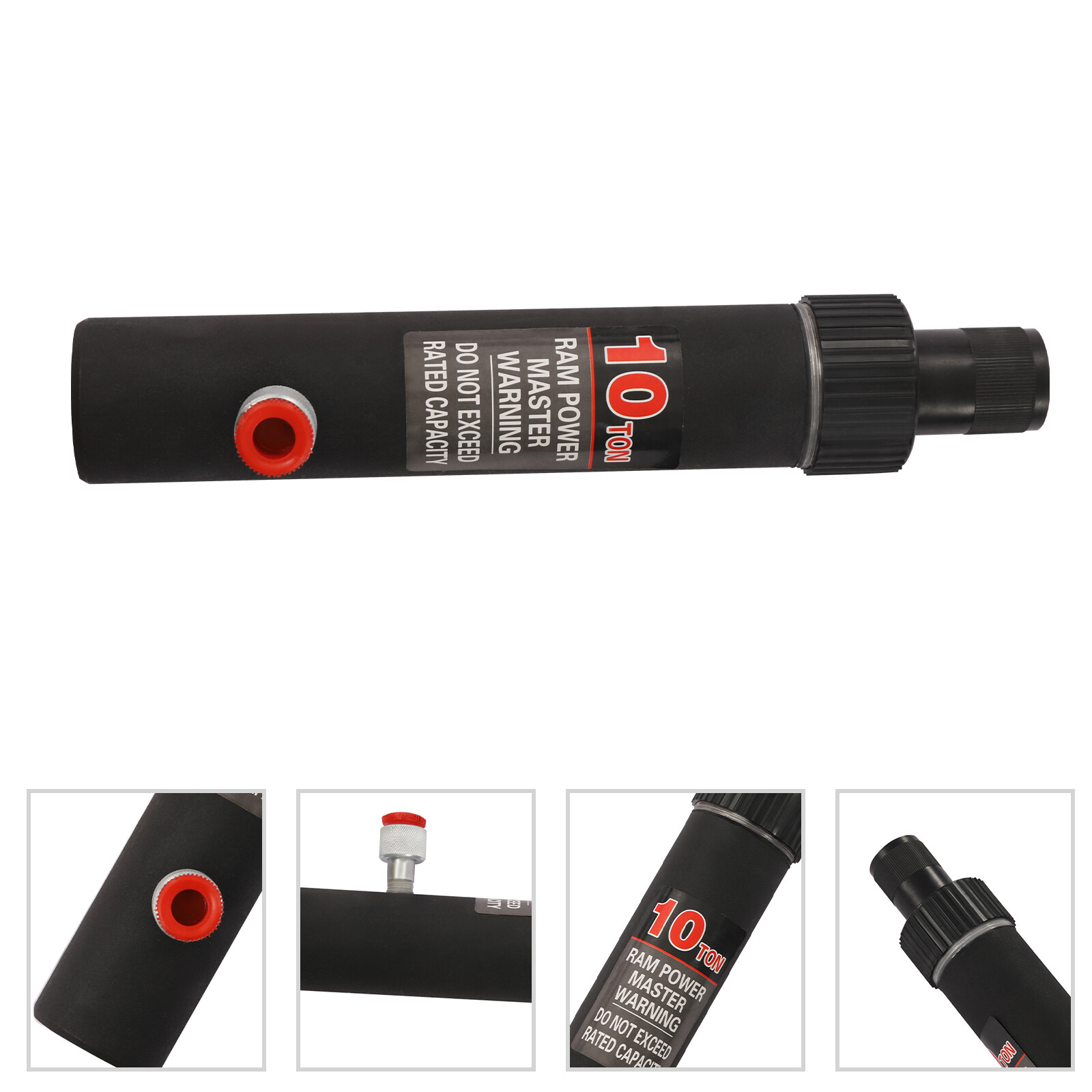 10 Ton Hydraulic Jack Air Pump Lift Ram Body Frame Porta Power Repair Tool Kits