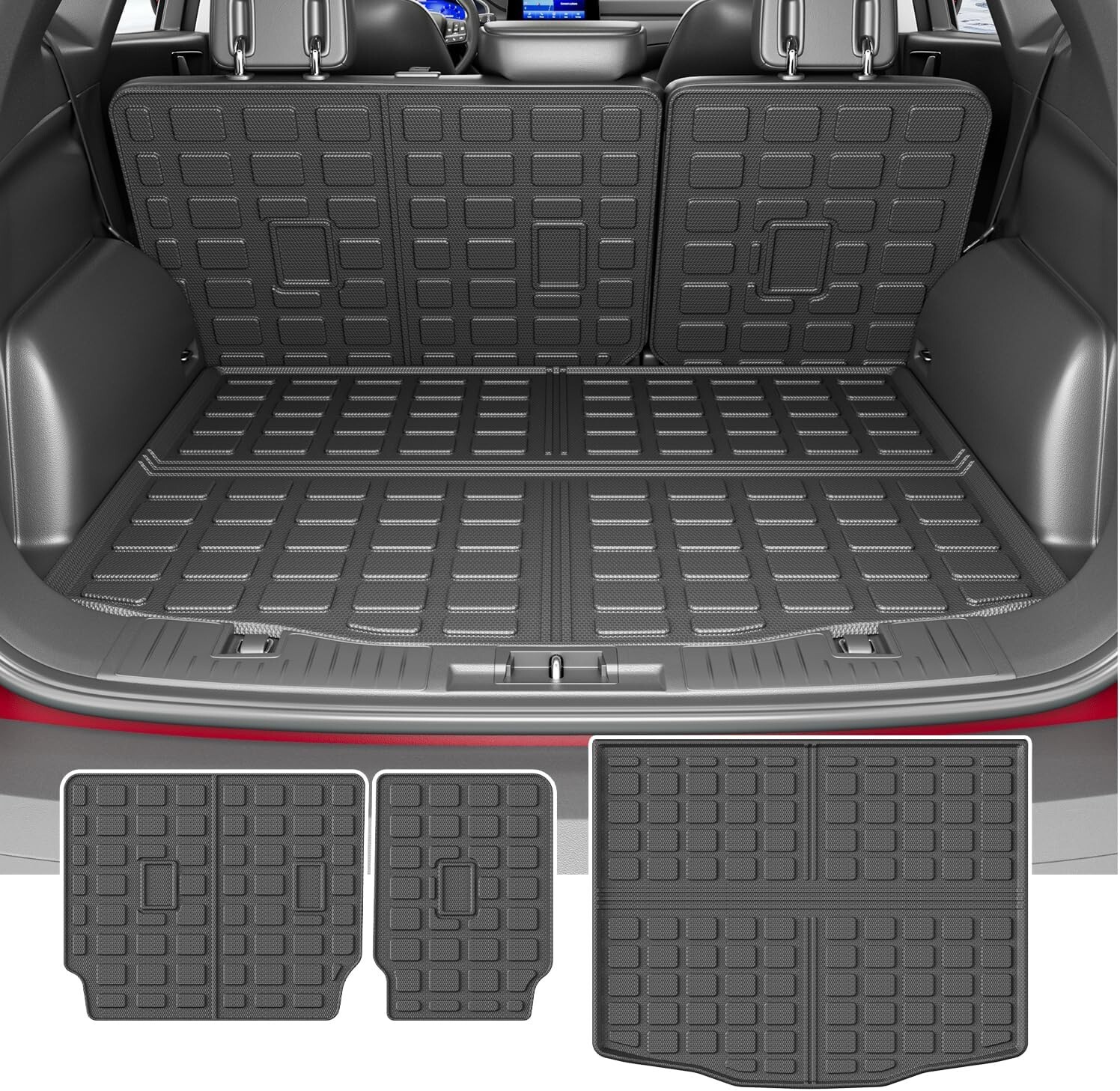 Cargo Liners Trunk Mat Backrest mats All Weather Mat For 2020-2026 Ford Escape