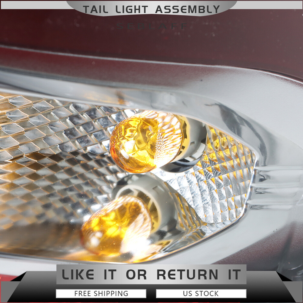 2 PCS For Ford Escape Kuga 2017-2019 Halogen Left+Right Brake Lamps Tail Lights