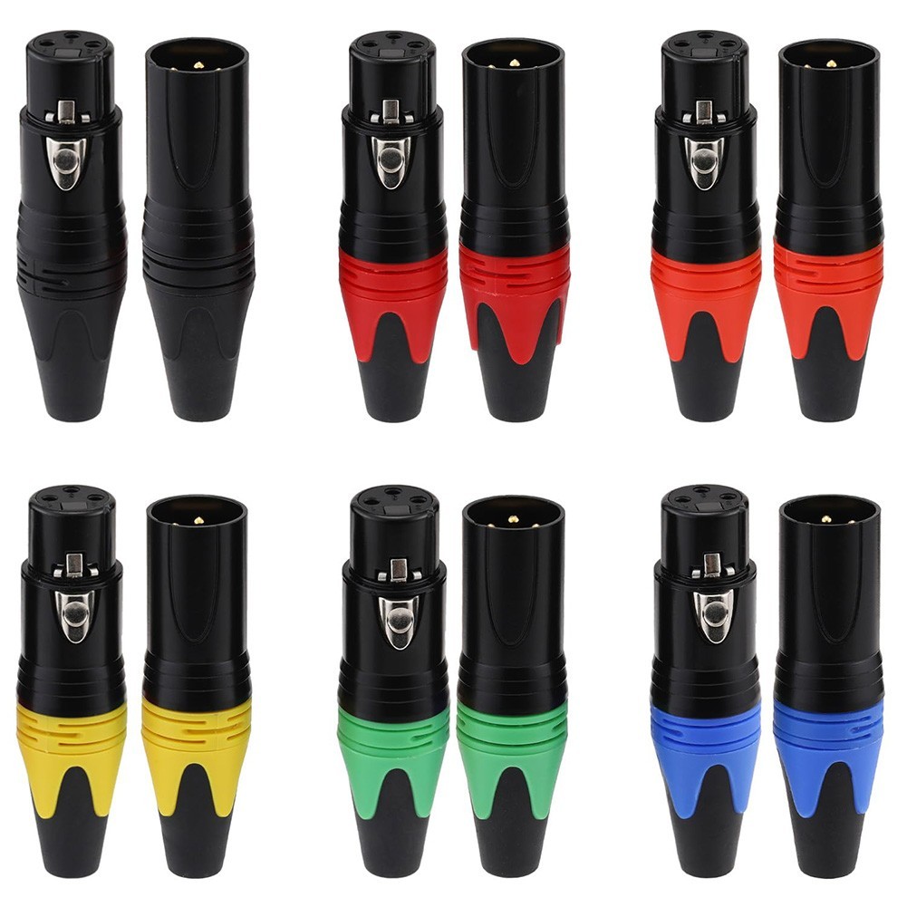 Professional Grade 3 Pin For XLR Male Female Connectors with Durability