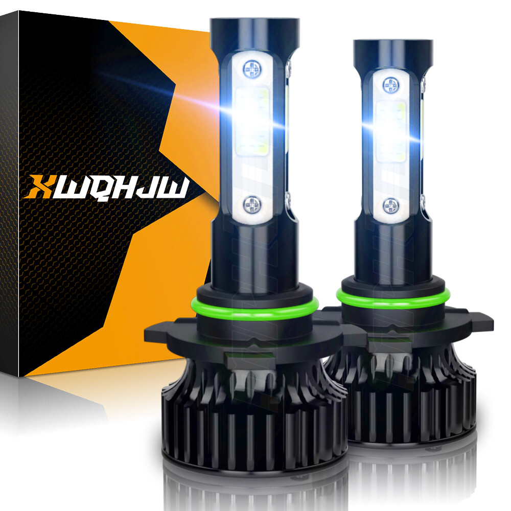 XWQHJW 9006 HB4 6000K White COB LED Headlight Kit Low Beam Pair Light Bulbs