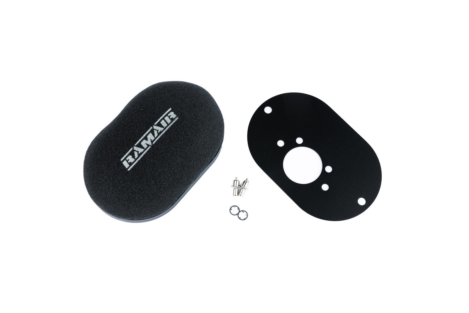 Domed Carb Air Filter & Baseplate to fit SU HIF6, HIF44 1.7in 40mm Int Height