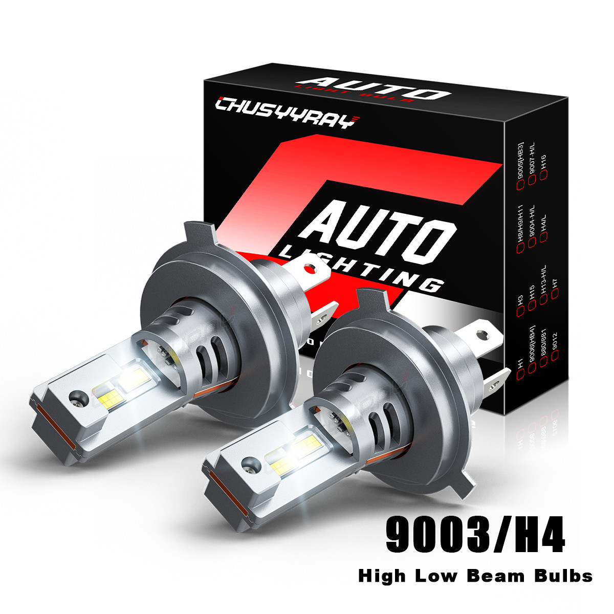 For Toyota Echo Base Sedan 1.5L 2000-2005 H4/9003 COB LED Headlight Hi-Low