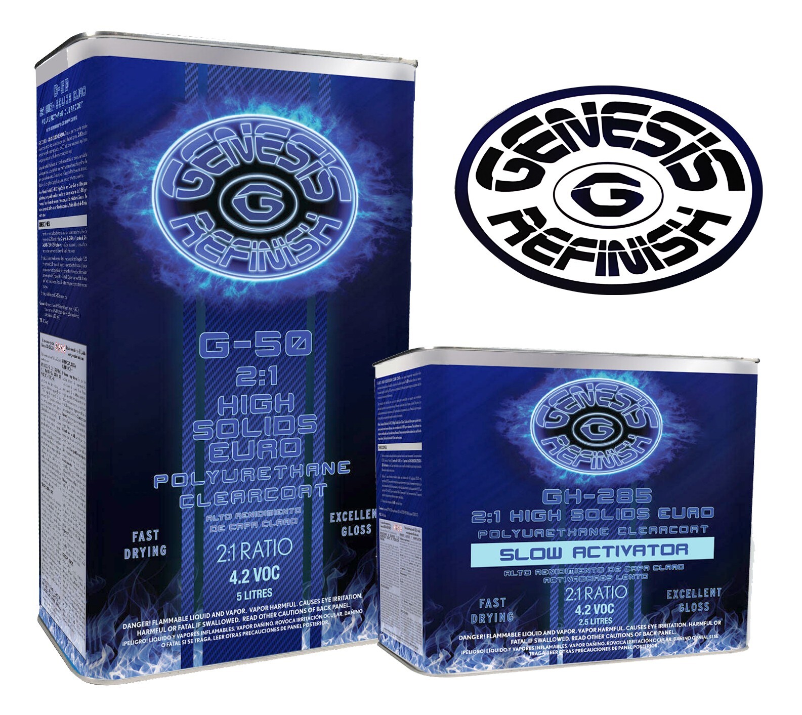 Genesis Polyurethane Automotive Clearcoat/Activator 7. 5 L Kit – FREE SHIPPING!