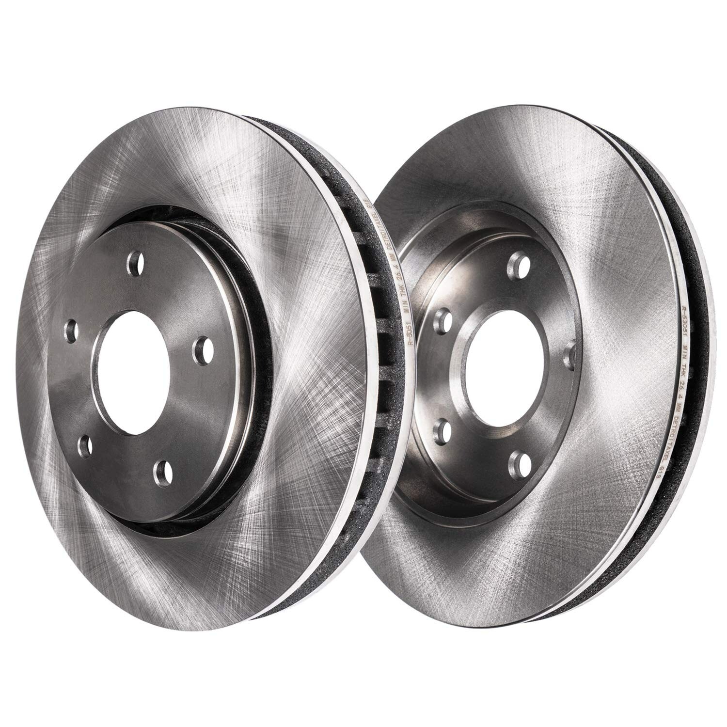 12.80 inch (325mm) Front Disc Rotors Brake Pads Kit for 2022 2023 Ford Maverick