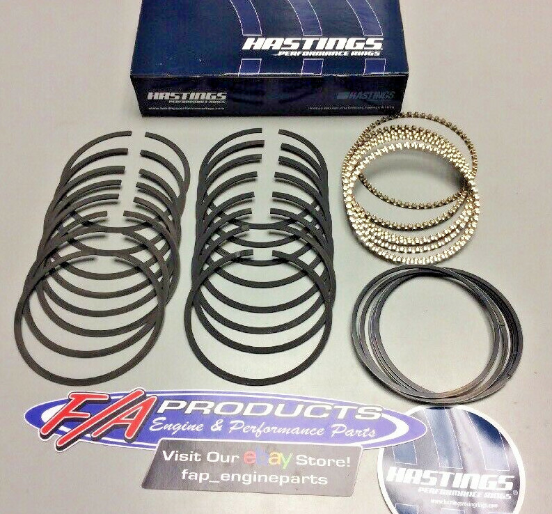 Hastings 2M5589 4.500″ Bore 1/16 1/16 3/16 Std Tension Plasma Moly Race Ring Set