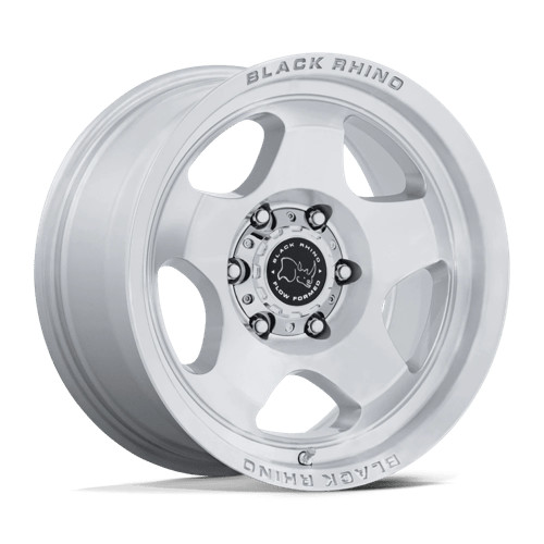 Black Rhino Wheels BR031 Sol 17×8 +20 Gloss Silver 6×114.3 6x4x.5 (QTY 1)