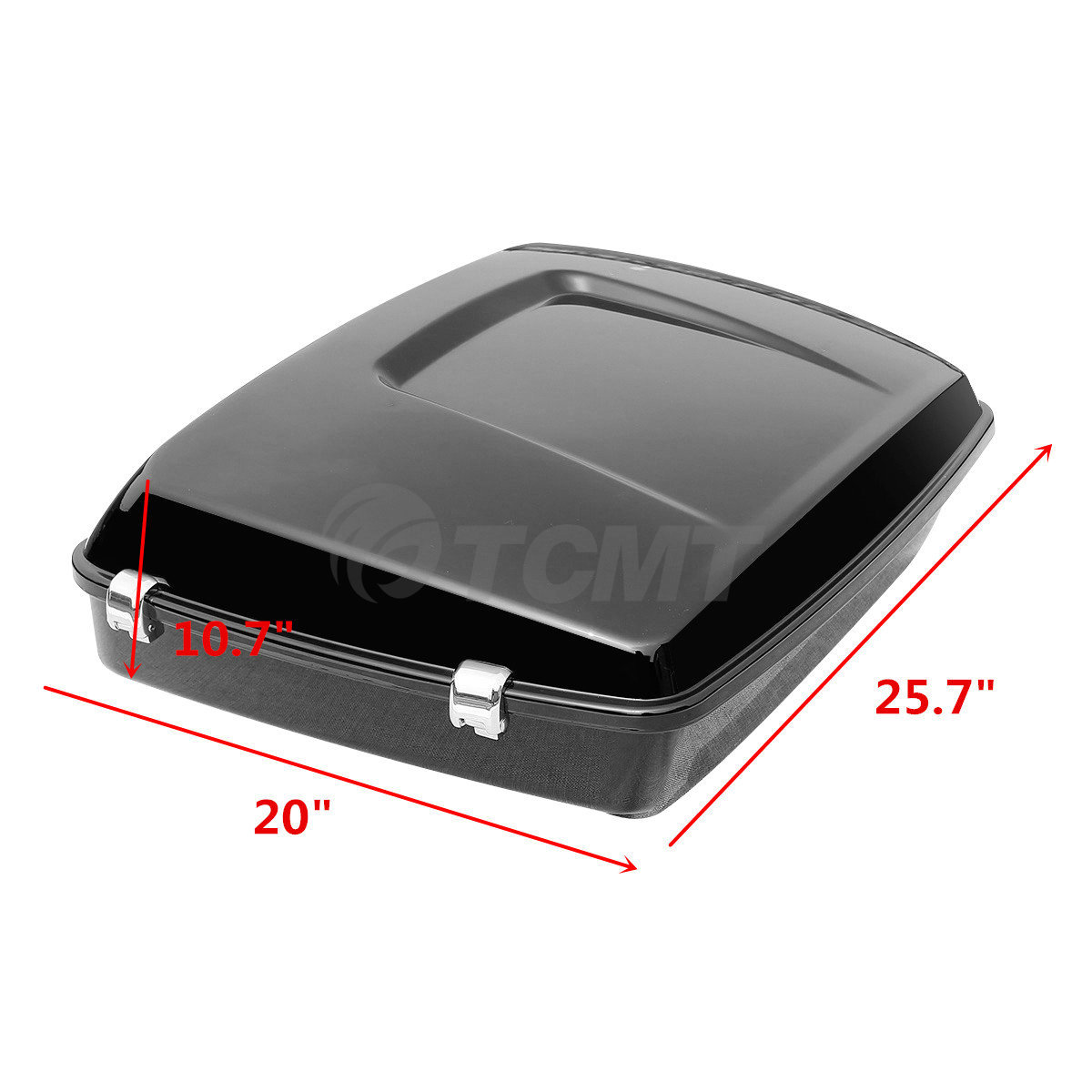 Chopped Pack Trunk Pad & Two Up Rack Fit For Harley Tour Pak Street Glide 14-21