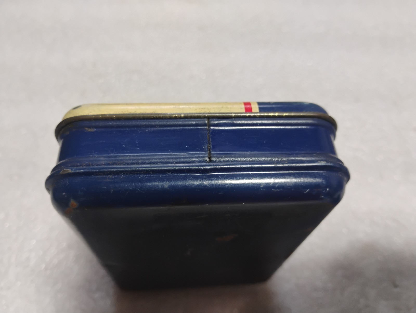 Vintage Johnson & Johnson First Aid Car Travel Kit Tin Box-Automotive Accessory